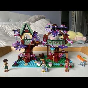 LEGO Elves: The Elves' Treetop Hideaway(41075) (missing/broken pieces, see pics)
